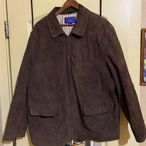 Suede Pendleton Jacket